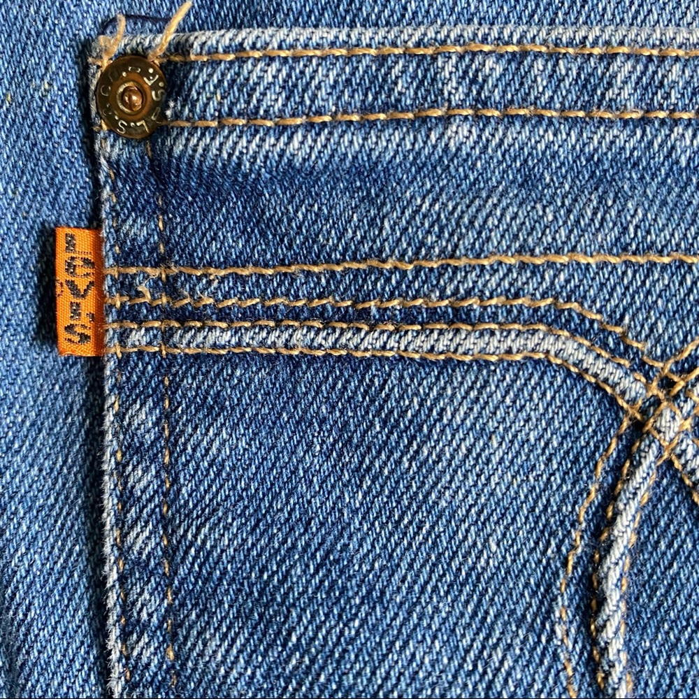 Levi’s Orange Tab Jeans 32 Vintage with a Skoosh More Comfort - Picture 2 of 13